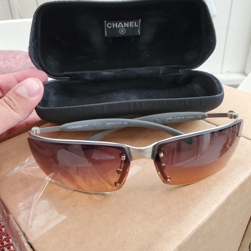 Chanel 4008 Rimless Sunglasses